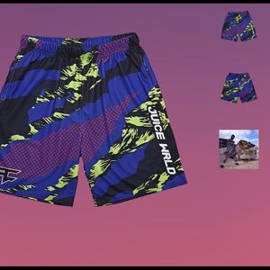 Juice Wrld X Faze Shorts Small NEVER OPENED SEALED